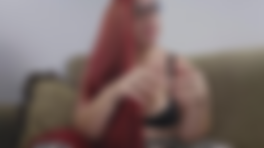 Riding your big fat 10 inch cock while bouncing my