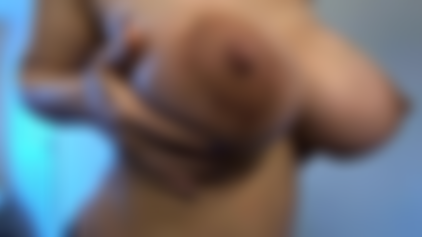Big fake pregnant tits