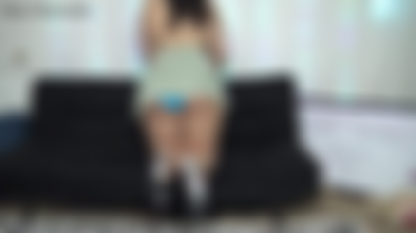 Posing On My Knees In Stilettos- On my knees, doggystyle, legs tight together with just a miniskirt, panties and high heels on. I pose and wiggle my butt then strip out of my clothes. Naked posing