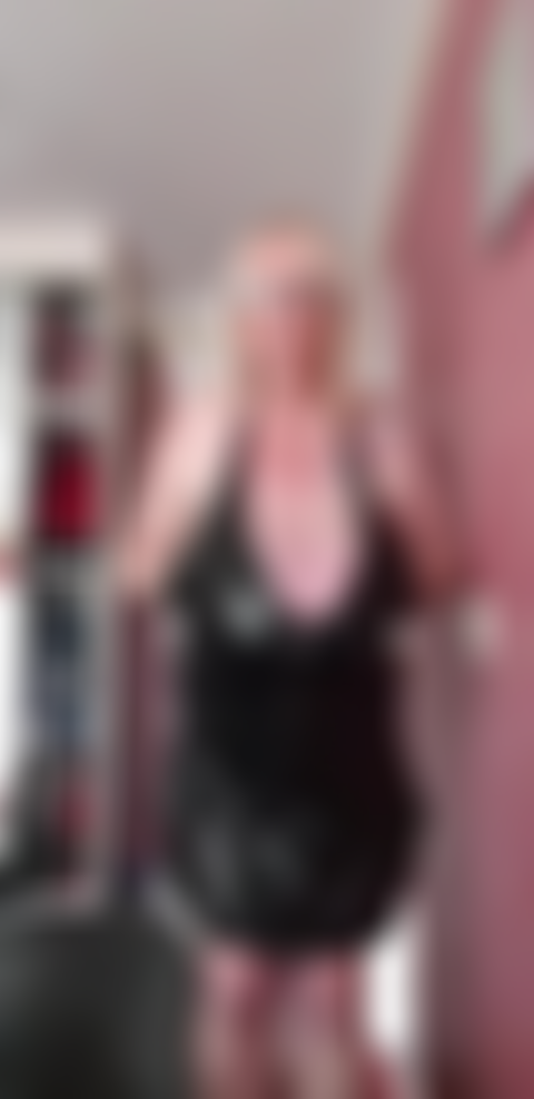 Putting a visual show on for my sissy, in my high heels, tight pvc dress. Showing him what to do with my used panties and watch me on the toilet before giving him a kick up the arse with my heels on